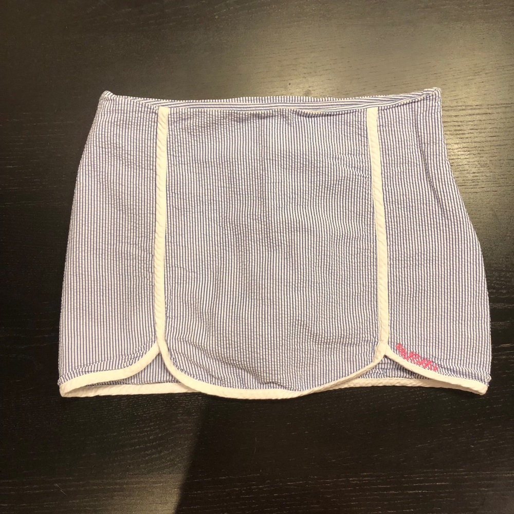 Lilly Pulitzer- Cala the deep seersucker skort